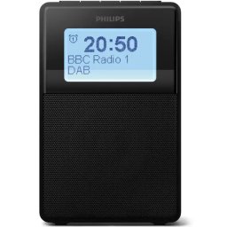 Radio Portabil Philips TAR5100/10 Bluetooth Ceas FM/DAB+ IPX4 Negru