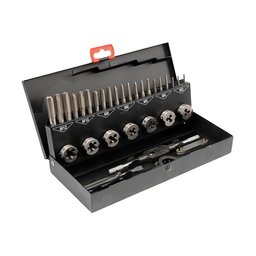 Yato - YT-2975 - Set tarozi si filiere, HSS, 32 bucati