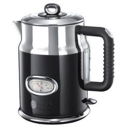 Fierbator Retro Classic Noir 21671-70, 2400 W, 1.7 l, Fierbere rapida, Negru/Inox