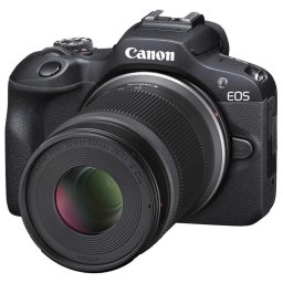 Aparat foto digital Canon EOS R100 + obiektyw RF-S 18-45mm IS STM