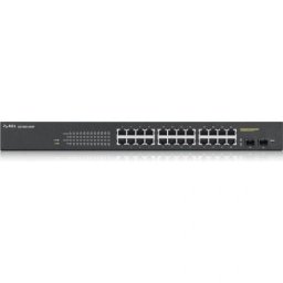 Switch Zyxel GS190024HPV2-EU0101F, 24 Porturi, PoE+