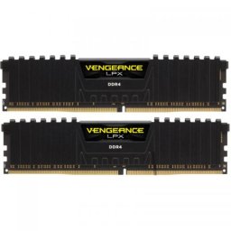 Kit Memorie CORSAIR Vengeance LPX Black, 32GB, DDR4-3200MHz, CL16