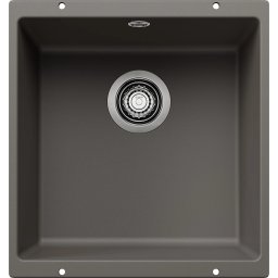 527328 Blanco Rotan 400 - Chiuvetă Silgranite, 43x46 cm, gri vulcan