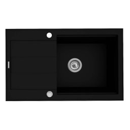 Chiuveta Pyramis SPARTA PLUS LUX 1B 1D Black