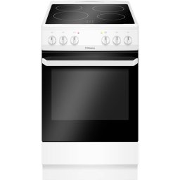 Aragaz Electric Hansa FCCW56069 4 Zone de Gatit 67L Clasa A Alb