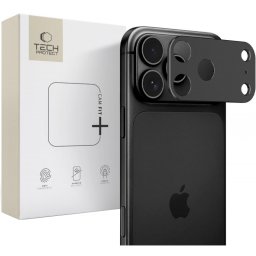 Folie Protectie TECH-PROTECT Camera Spate Camalloy Fit+ pentru Apple iPhone 18 Pro Max Aluminiu