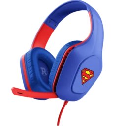 Casti cu Microfon Trust GXT 415SM Zirox Superman Edition Jack 3.5mm Albastru