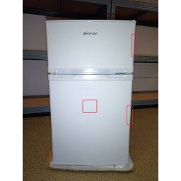 Frigider cu 2 Usi Vortex Resigilat VDD9SWH01H Capacitate 85L H 85CM Clasa E Alb