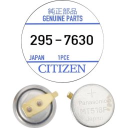 Capacitor original pentru Citizen Eco-Drive MT516 cu contact 295-7630