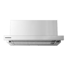 Hota incorporabila telescopica Heinner HTCH-MD400IX, 400 mc/h, 2 trepte, inox
