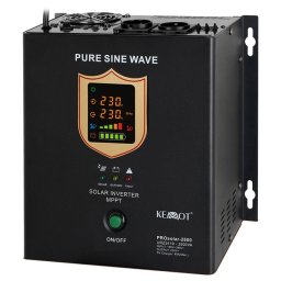 Invertor Solar OffGrid Kemot URZ3419 ProSolar 1800W, pentru Baterii de 24V, PV/AC Eficienta Ridicata, Comutare Rapida, Protectie Avansata