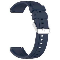 Curea pentru Huawei Watch GT 4 (41mm)/W1/Honor Watch S1/Garmin Venu 2S/Vivoactive 4S - Techsuit Watchband 18mm (W075) - Navy Blue