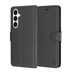 Husa Husa pentru Samsung Galaxy S26 FE / S25 FE - Techsuit Leather Folio - Black