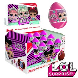 Ouă de ciocolată Zaini LOL Surprise 20g – cutie 24 buc