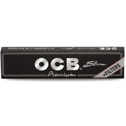 OCB Foite BLACK Premium + Filtre King Size 110mm x32