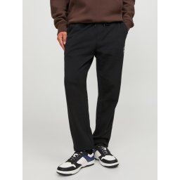 Jack & Jones Pantaloni de trening barbati, JPSTGORDON SHARK, Regular fit, Negru (SELECTATI MARIMEA: XS)