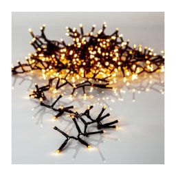 Instalație LED de Crăciun de exterior GOLDEN 800xLED 16m IP44 alb cald Eglo 411516
