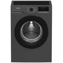 Masina de spalat rufe Arctic APLM2WFSU29412A | 9kg, 1400rpm, Clasa A, Motor Inverter, ExtraSteam, Antracit, 60x54.6x84.5cm