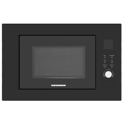 Cuptor cu microunde Heinner HMW-BI2360BK, incorporabil, 23 litri, 800 W, grill, electronic, negru