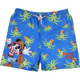 Pantaloni scurti baie baieti Mickey SunCity ET1797 (Marime: 4 ani (104 cm), Culoare: Albastru Deschis)