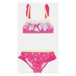Costum baie fetite 2 piese Dinsey Princess SunCity ET1919 (Culoare: Roz Deschis, Marime: 5 ani (110 cm))