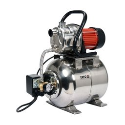 Yato - YT-85370 - Hidrofor, 1200 W, 9 m, 19 l, 66 l/min, carcasa inox, monofazat