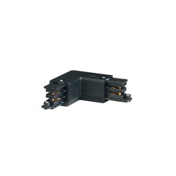 Element de conexiune L pentru șină PHILIPS, negru, pentru sisteme Square Track