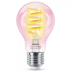 Bec LED inteligent Philips, 40W, RGB, E27, cu Bluetooth
