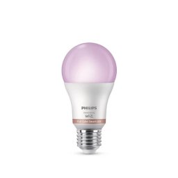 Bec inteligent Philips RGB A60 E27, control ușor din aplicație