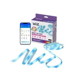 Bandă LED inteligentă Philips WIZ 10 m RGB cu Bluetooth și adaptor