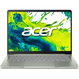 Laptop Acer Swift Air 14 NX.W4EEX.00E, Intel Core Ultra 5 320, 14 inch, RAM 12GB, SSD 512GB, Intel Graphics, Windows 11, Sage Green