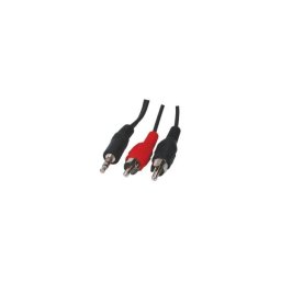 Cablu audio OEM Jack 3.5mm tata - 2xRCA tata 1.5m