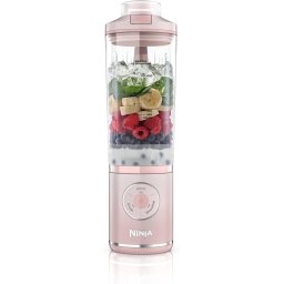 portabil Blast Max tehnologie PowerBlast pentru zdrobire gheata acumulator 13.3V pana la 25 de utilizari 570 ml programe Auto IQ recipient din Tritan de 570 ml Roz