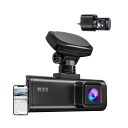 Camera video auto F7N Pro Dual, 4K + 1080p, WiFi, GPS, Night Vision, Senzor G, Mod Parcare 24H