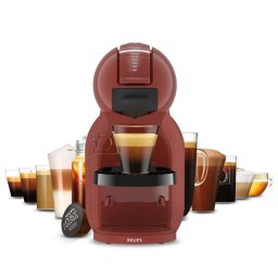 Espressor Espressor cu capsule Krups NESCAFÉ® Dolce Gusto® Mini Me 2 KP1435F0, 1600 W, 15 bari presiune, rezervor apa 0.8 L, oprire automata, rosu