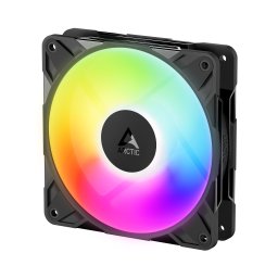 Ventilator Arctic "P14 Pro Reverse A-RGB", 140mm, 400 - 3000 rpm, FDB, 73 cfm, 4-Pin Fan Plug, LED 3-pin + 3-pin, negru, "ACFAN00323A" (timbru verde 0.18lei)