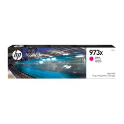 Cartus Cerneala Original HP Magenta, nr.973x, pentru PageWide Pro 452|Pro 477, , (timbru verde 0.15 lei), "F6T82AE"