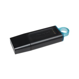 MEMORIE USB 3.2 KINGSTON 64 GB, cu capac, carcasa plastic, negru, "DTX/64GB" (timbru verde 0.03 lei)
