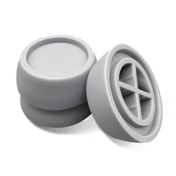 PICIOARE cauciucate anti-vibratii Superior, pentru masina de spalat / uscator rufe, alb, "SUPSLG001"