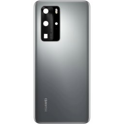 Capac Baterie Huawei P40 Pro, Argintiu (Silver Frost), Swap