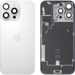 Capac Baterie Apple iPhone 16 Pro Max, Alb (White Titanium), Swap Premium