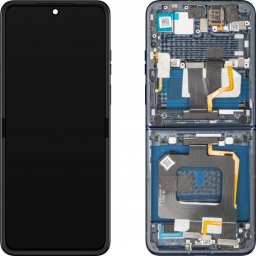 Display cu Touchscreen Motorola Razr+ 2025 / Razr+ 2024 / Razr 50 Ultra, cu Rama, Bleumarin (Navy Blazer), Swap 5D68C24698