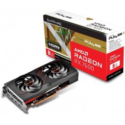 Placa Video Sapphire Radeon RX 7600 Pulse 8GB OC