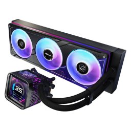 Cooler Procesor Asrock Phantom Gaming 360 LCD Cooling Negru