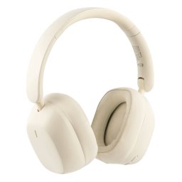 Casti Wireless ElectroMures EM H1 cu ANC Difuzor 40mm Baterie 300mAh Alb
