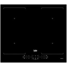 Plita incorporabila Beko HII64201F2HT, inductie, 4 arzatoare, 2 zone IndyFlex, Negru