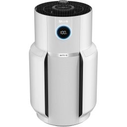 Purificator de aer Shark NeverChange HP300EU, 130 mp, 54 W, 5 trepte performanta, Filtru cu 4 straturi, Alb