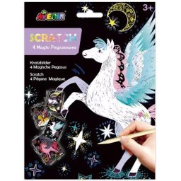 Avenir: Set de desen cu pegasi magici gravabili