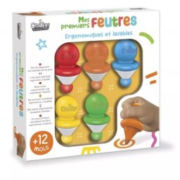CreaLign: Primul meu set de carioci groase – set de 5 bucăți