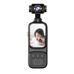 Mini Camera Video Sport 4K UHD cu Obiectiv Rotativ 270 grade Unghi Larg 170 WiFi Ecran LCD 2 inch
